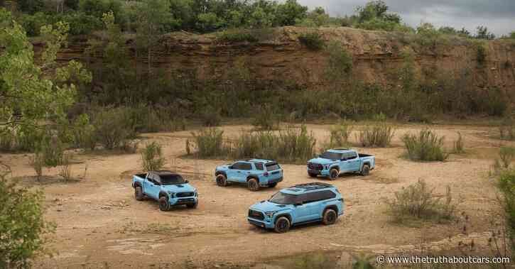 Toyota Launches New Blue Hue Exclusively for TRD Pro Models