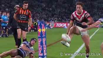 Former Wallaby Mark Nawaqanitawase STUNS rugby league greats with try of the year contender