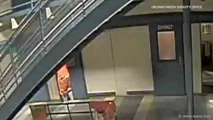 Video shows 10 inmates escape from New Orleans jail