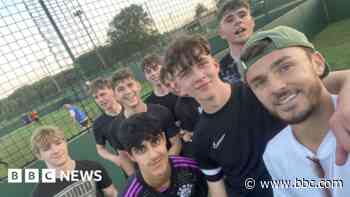 'Surreal' to see Premier League star at local game