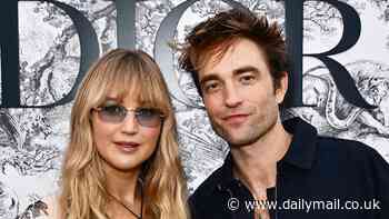 Jennifer Lawrence cuts a stylish figure in sheer floral dress as she joins Robert Pattinson at Dior event in Cannes