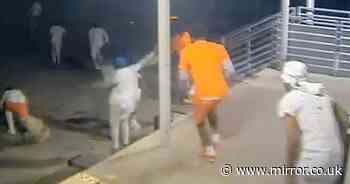 New Orleans police release shocking new footage showing moment 10 prisoners escape and sprint to freedom
