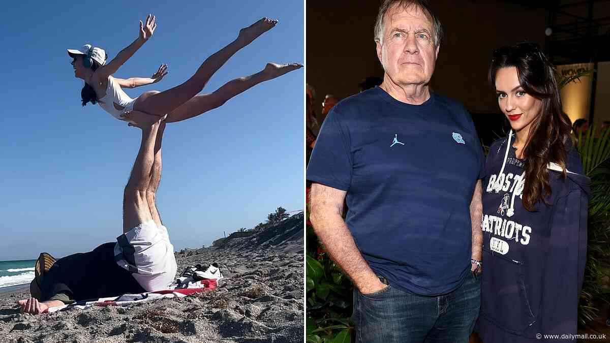 Bill Belichick finally breaks silence on Jordon Hudson beach yoga photo after dodging question in CBS interview