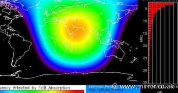 Mapped: blackouts caused by most powerful solar flare of 2025 -with new NASA warning