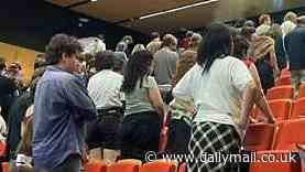 Single photo of Sydney University students turning their backs on their Jewish peers sparks furious backlash