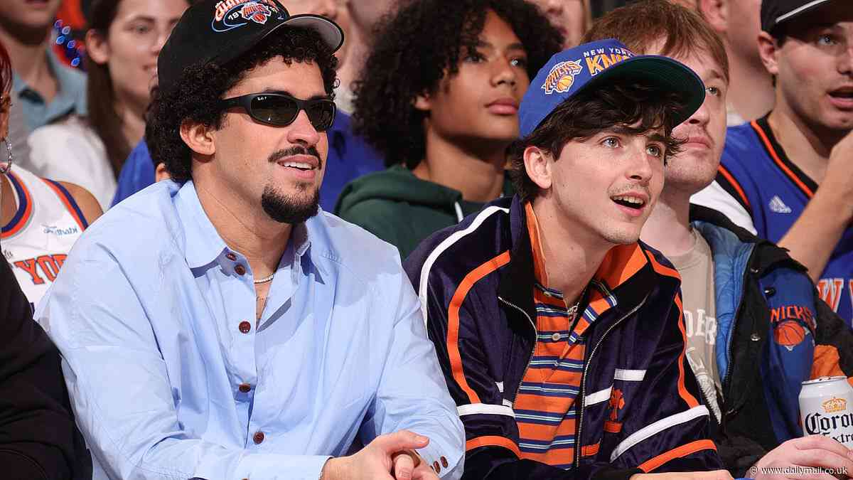 Timothee Chalamet and Ben Stiller in dreamland as Knicks destroy Celtics to seal best NBA playoff run for 25 years