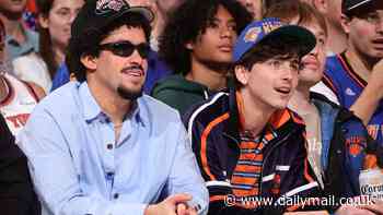 Timothee Chalamet and Ben Stiller in dreamland as Knicks destroy Celtics to seal best NBA playoff run for 25 years