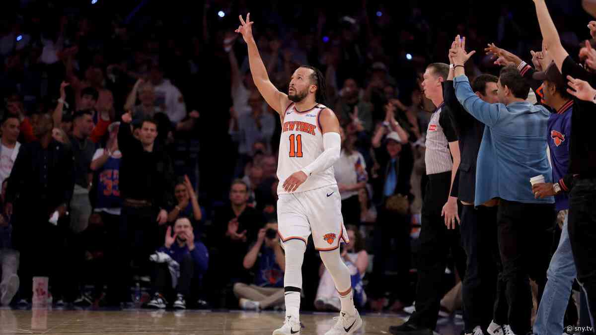 SEE IT: Fans, basketball world react to Knicks advancing to Eastern Conference Finals