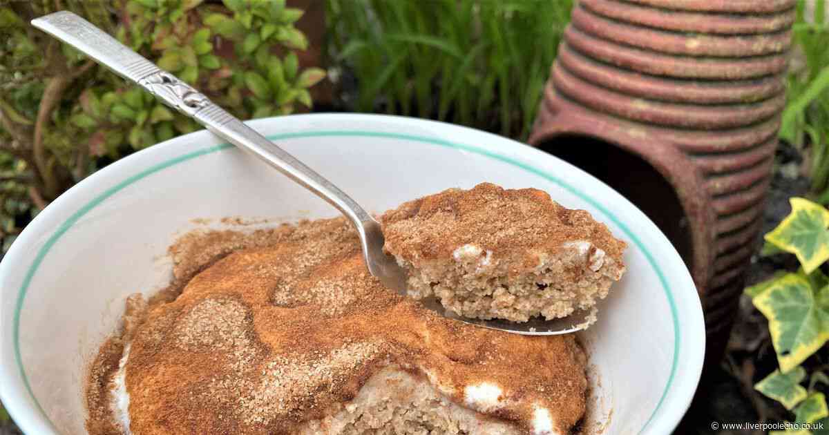 Super quick Slimming World friendly breakfast made in 90 seconds
