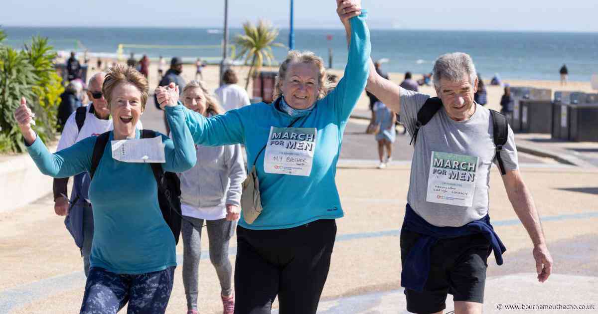 Record-breaking amount raised at Bournemouth seafront march