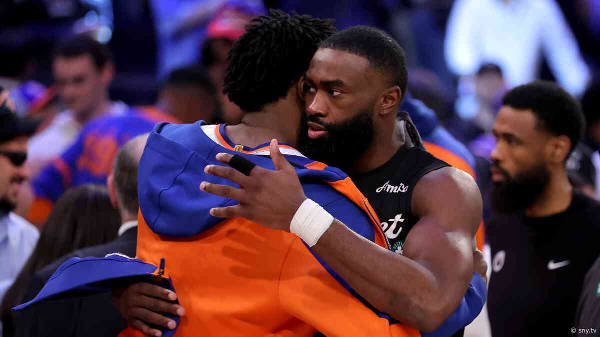 &#39;Losing to the Knicks feels like death&#39;: reigning champion Celtics react to season-ending Game 6 loss