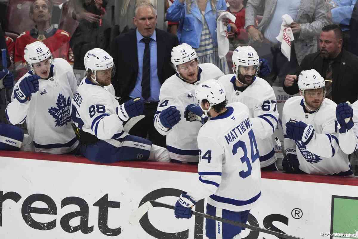 Matthews, Marner push Maple Leafs to victory and force Game 7