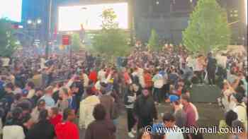 Knicks fans swarm the streets as historic NBA playoff win over Celtics sparks joyous scenes in New York City