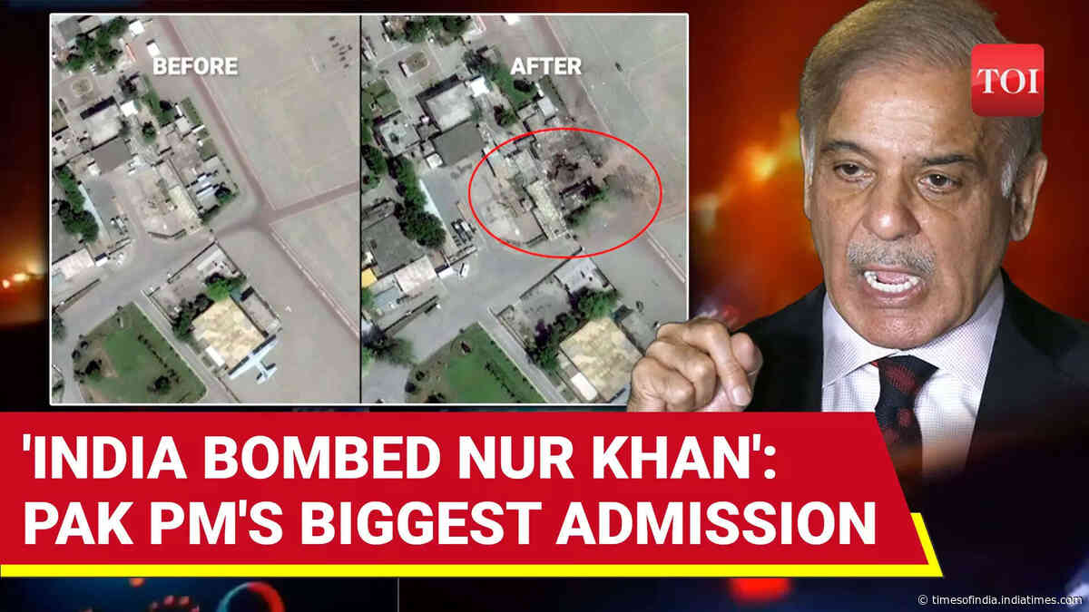 Pak PM Sharif Admits India's Missiles Hit Nur Khan Air Base | 'Munir Woke Me Up At 2.30 AM...'
