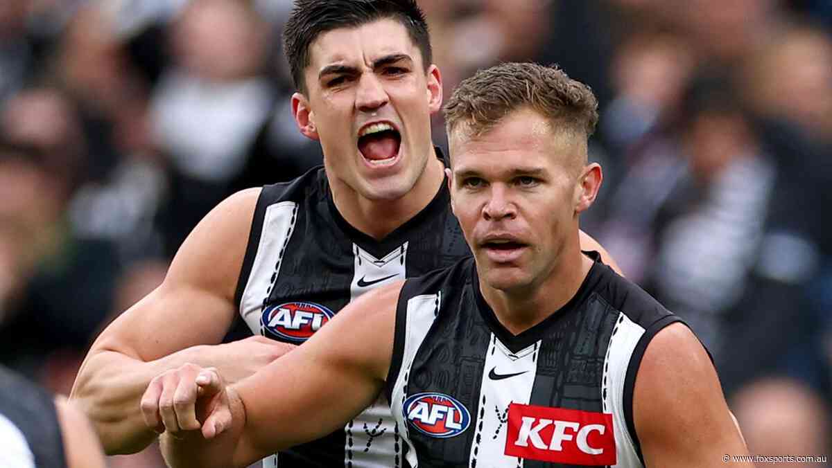 LIVE AFL: Pies ‘risks’ cause ‘panic’ as tense Crows clash goes down to wire amid 9-yr hoodoo