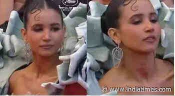 Internet divided over Nancy Tyagi's Cannes look