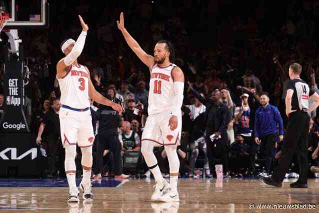 VIDEO. Voor het eerst in 20 jaar: New York Knicks maken zich op voor Eastern Conference-finale na duidelijke zege tegen titelverdediger Boston