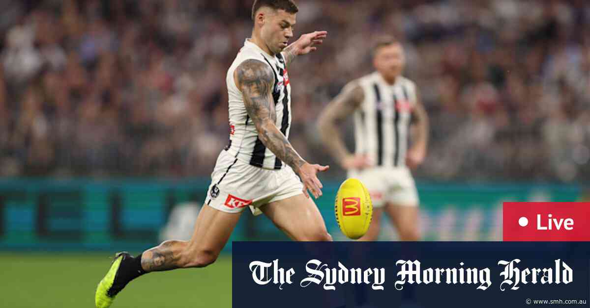 AFL live: Magpies show their premiership credentials, outlasting the Crows in a wintry MCG blockbuster