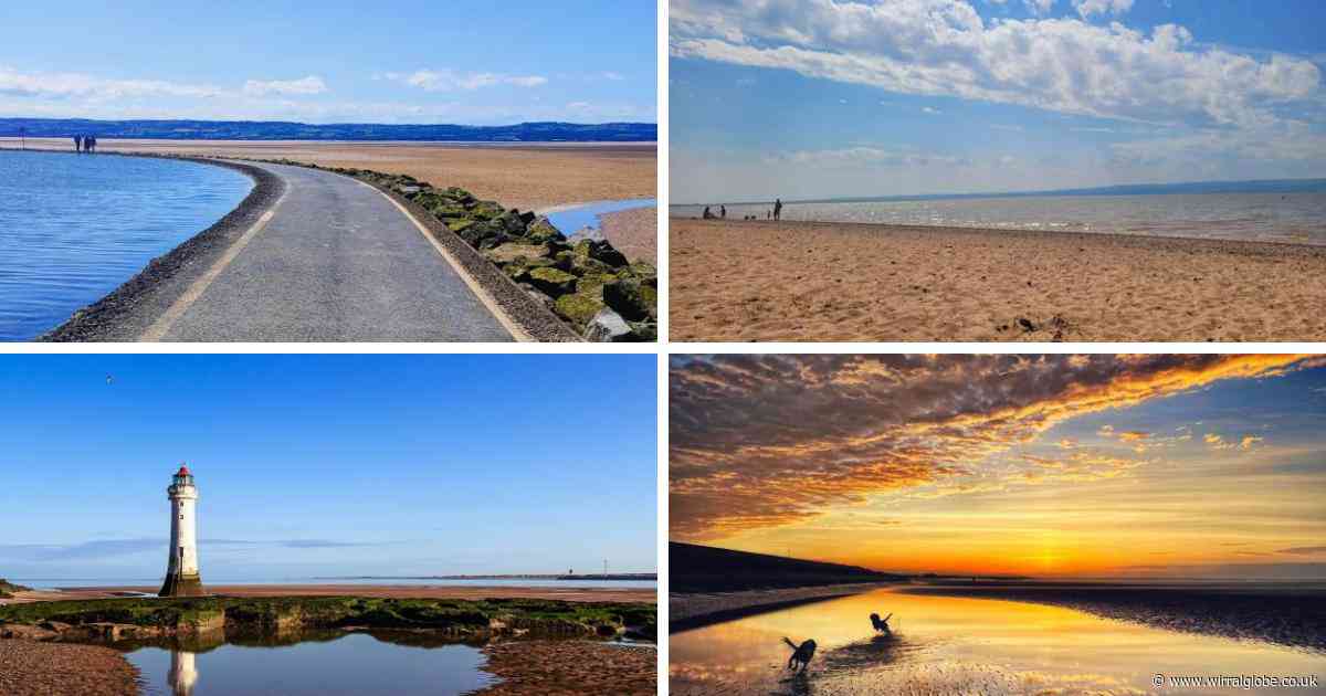 Five of the best rated beaches in Wirral