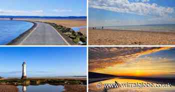 Five of the best rated beaches in Wirral