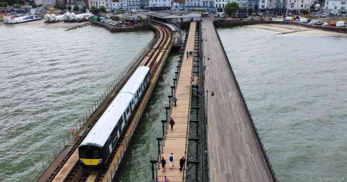 The UK’s ‘much needed’ only floating train line reopens after eight months