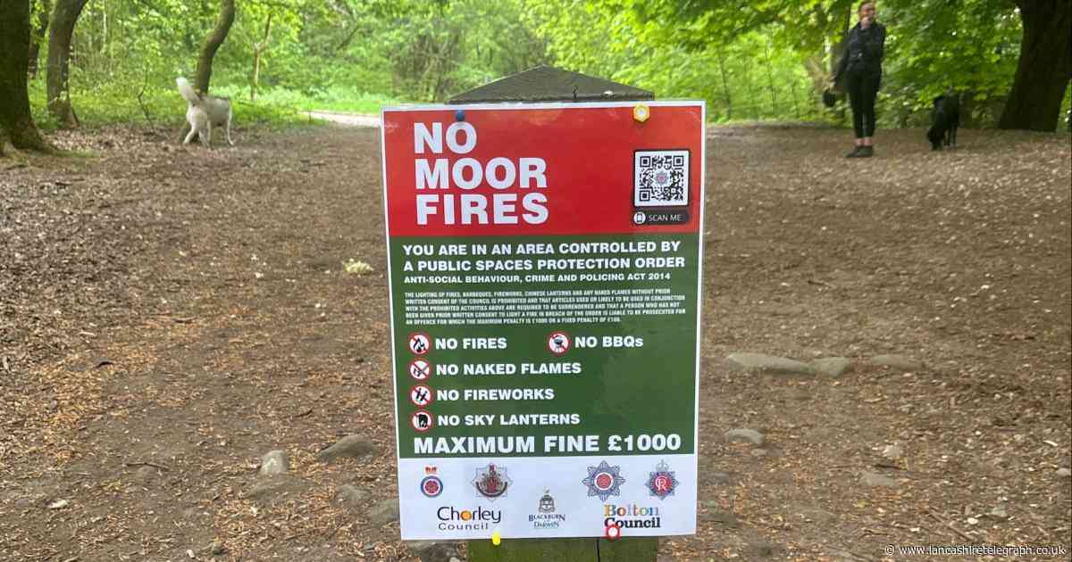 Fire service issues warning to moorland visitors over ban