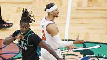 Basketballers New York Knicks schakelen Boston Celtics uit