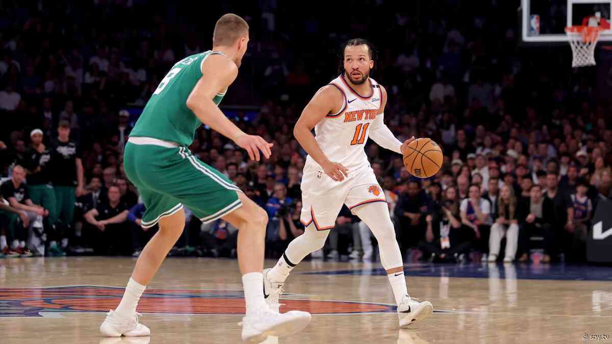 Knicks reach one of Jalen Brunson&#39;s preseason goals but remain &#39;unsatisfied&#39; entering Eastern Conference Finals with Pacers