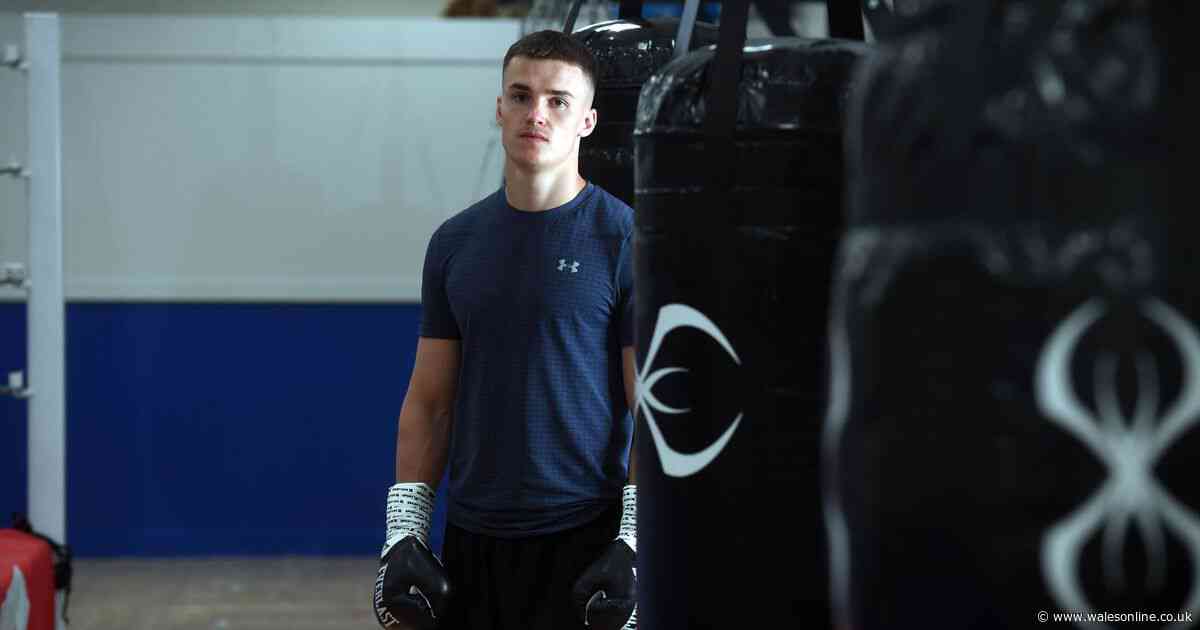 The brother of a Premier League footballer is Welsh boxing's next big thing