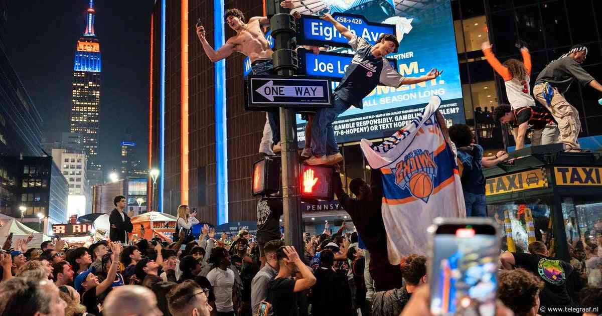 Waanzinnige taferelen in New York: Knicks schrijven beetje NBA-geschiedenis en zetten Big Apple op z’n kop