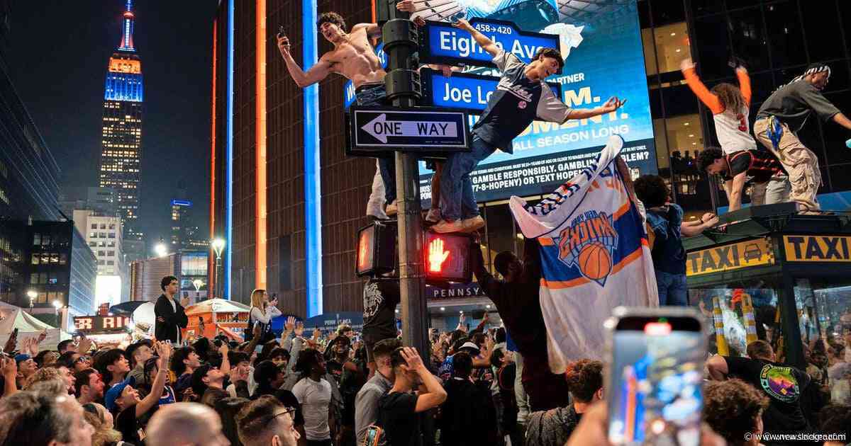 Waanzinnige taferelen in New York: Knicks schrijven beetje NBA-geschiedenis en zetten Big Apple op z’n kop