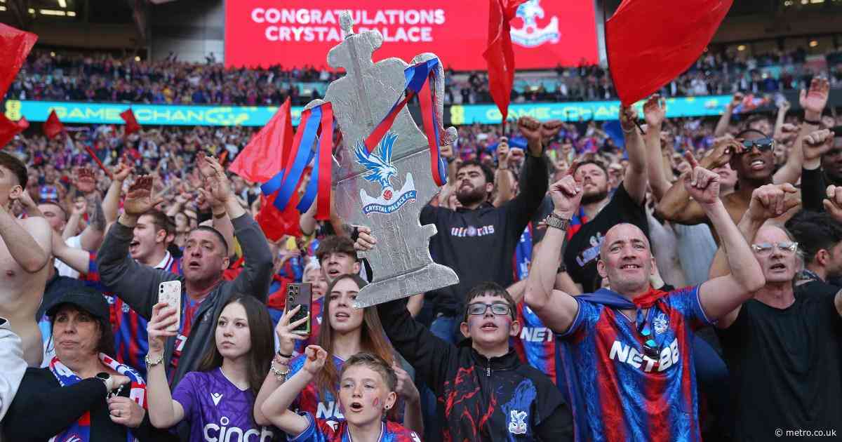 For Crystal Palace an FA Cup win would mean so much more than a decade of Premier League monotony