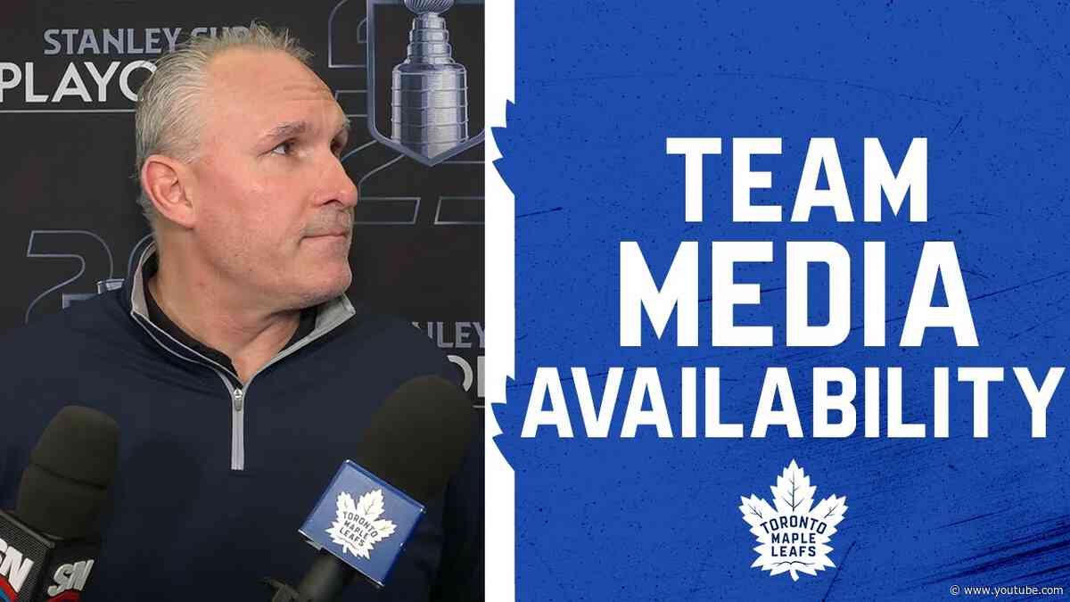 Maple Leafs Media Availability Playoff Practice | May 17, 2025