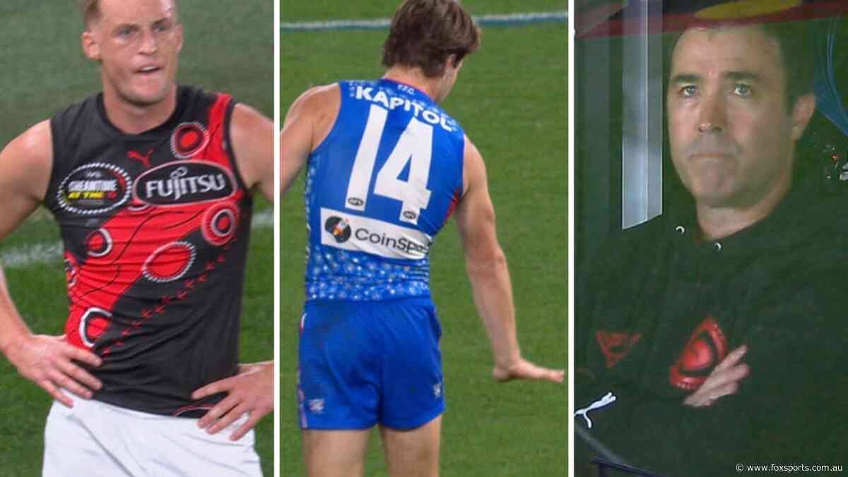 ‘Punch in the face’: Dogs deliver brutal reality check, NBA taunt in Bombers ‘training run’