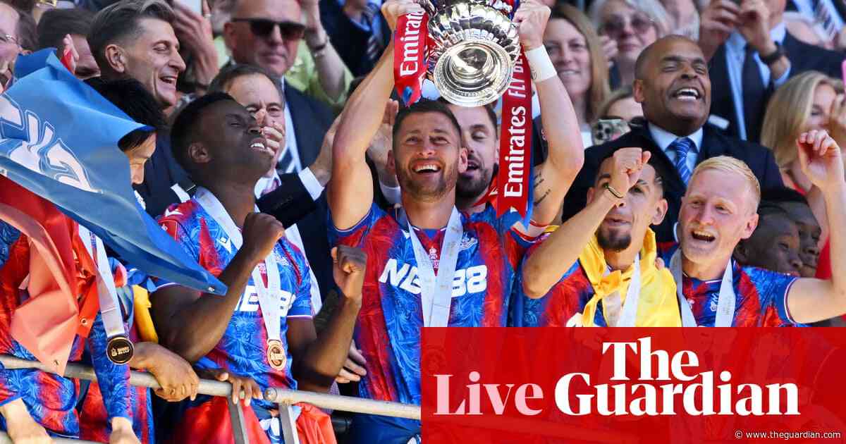 Crystal Palace v Manchester City: FA Cup final – live