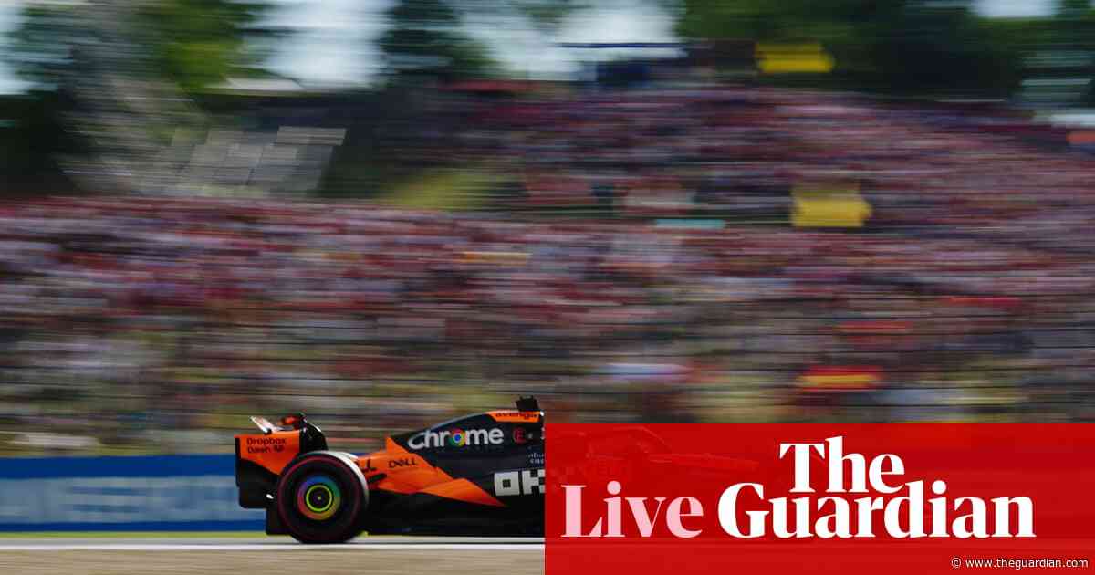 Oscar Piastri pips Max Verstappen to pole for F1 Emilia-Romagna Grand Prix –  as it happened