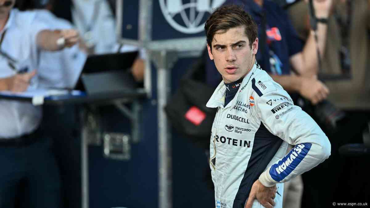 Colapinto crashes in first Alpine qualifying session