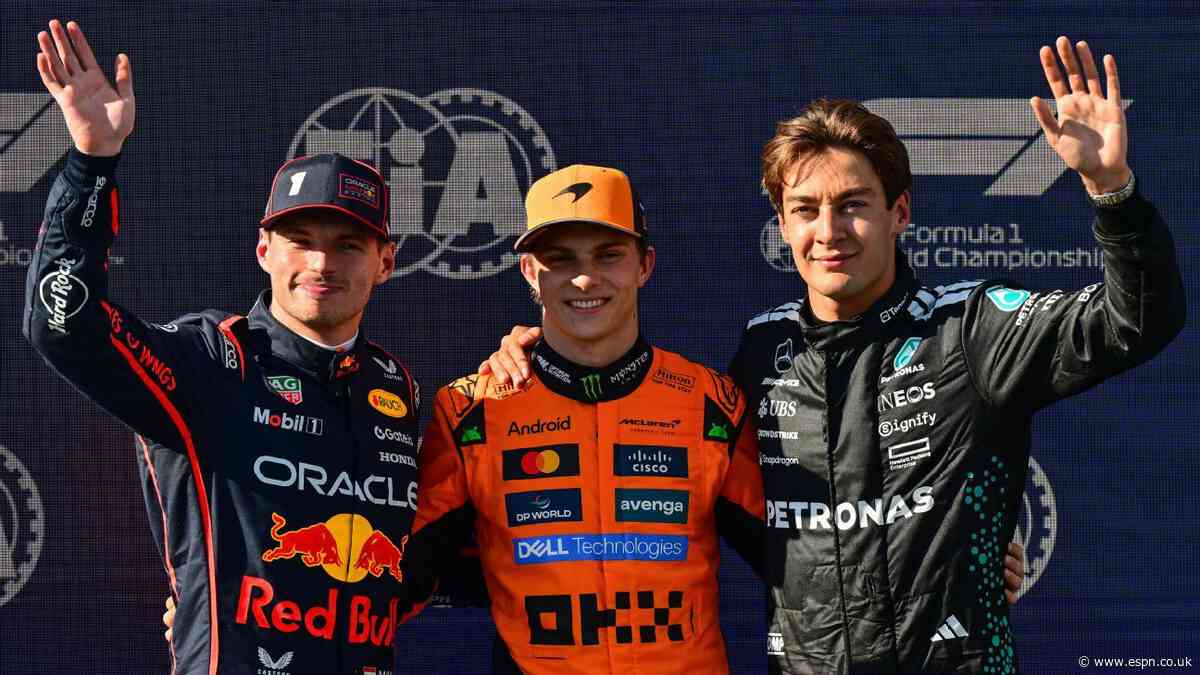 Piastri pips Verstappen to take pole in qualifying