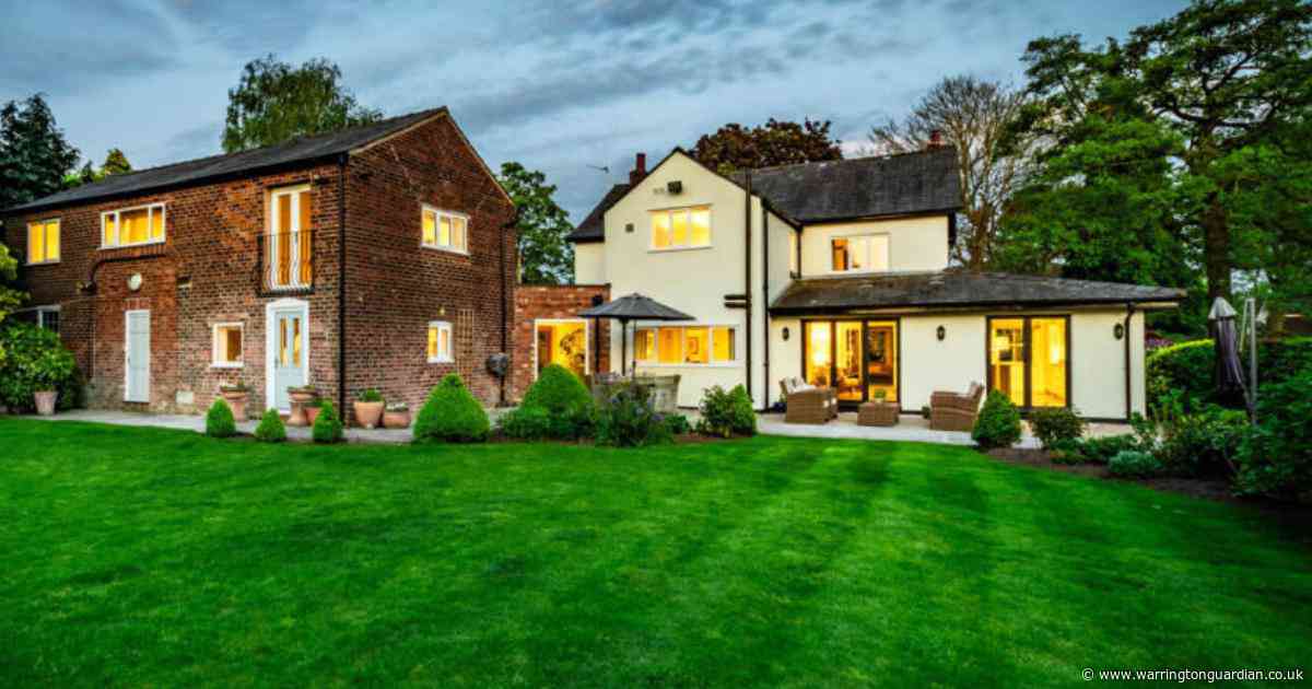 Stunning five-bed barn conversion on the market for £1.4 million in Warrington