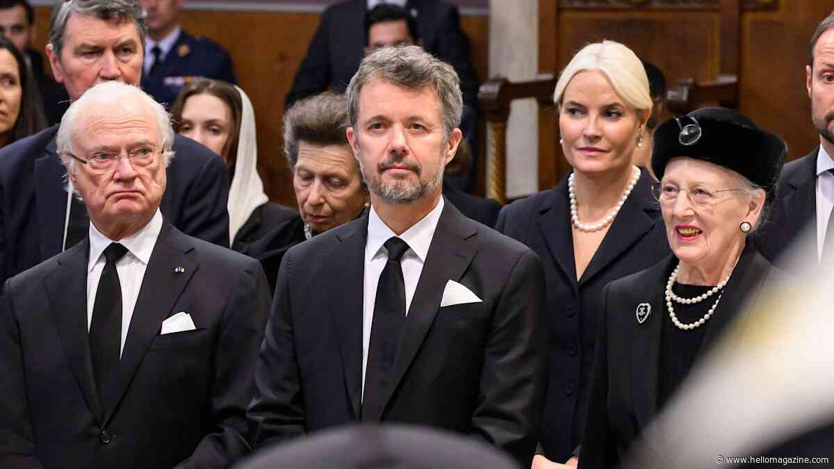 Swedish and Danish royal families in mourning following family death