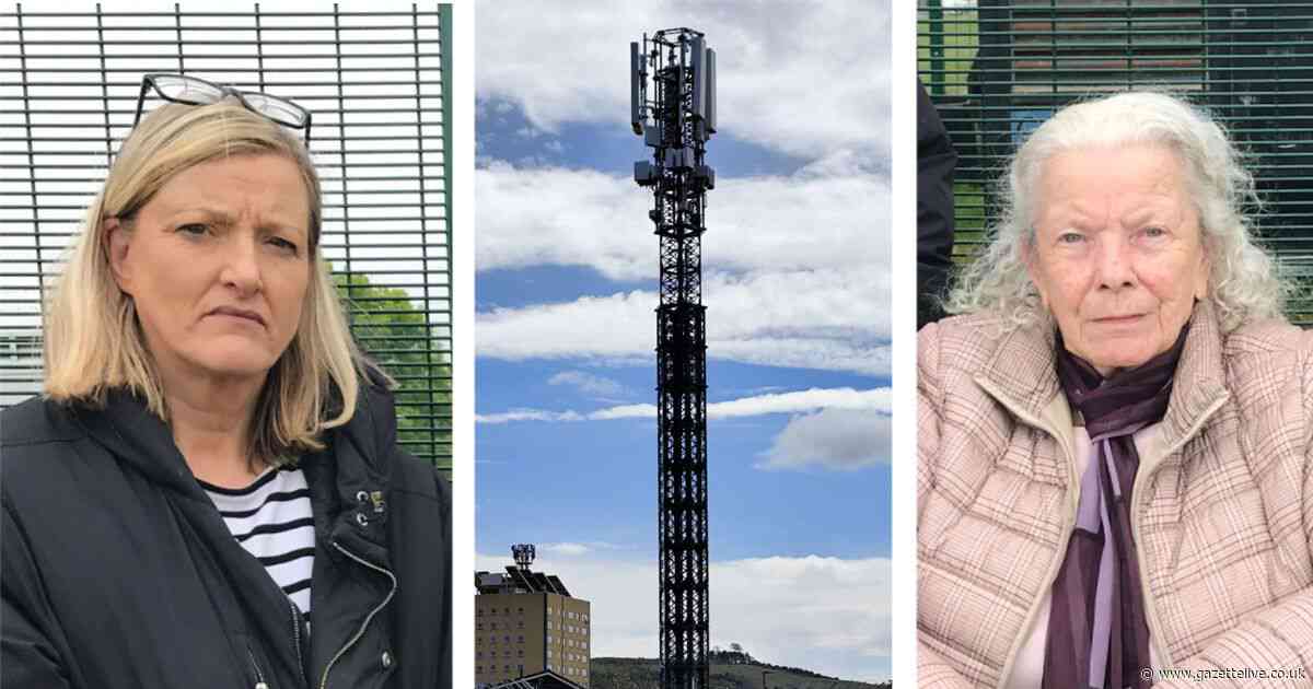 Residents' misery over 'monstrosity' mast with 'teeth-rattling vibrations' erected next to homes
