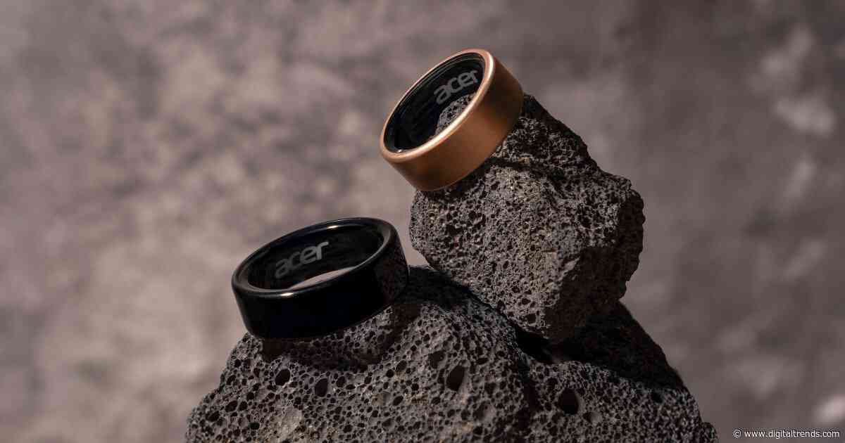 Acer is making a smart ring, and doing it the right way