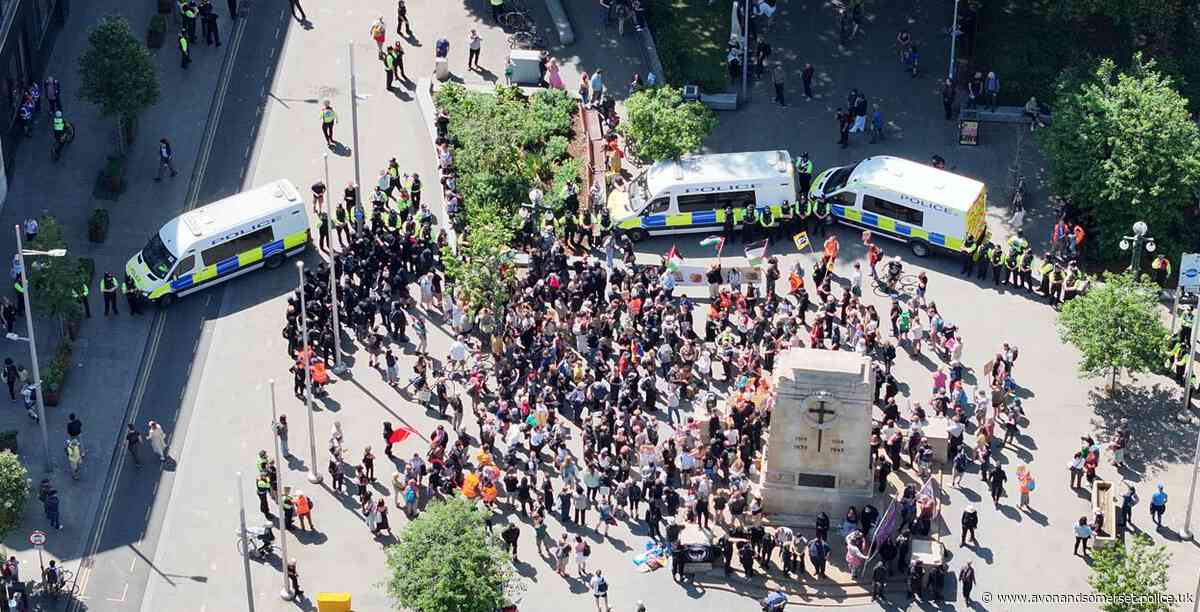 Statement following the demonstrations in Bristol city centre