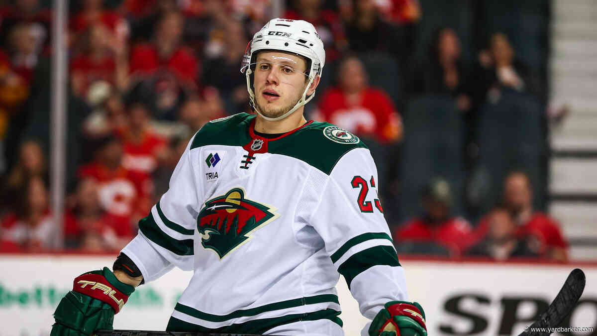 Vancouver Canucks Linked To A Former First Round Pick Center From The Minnesota Wild
