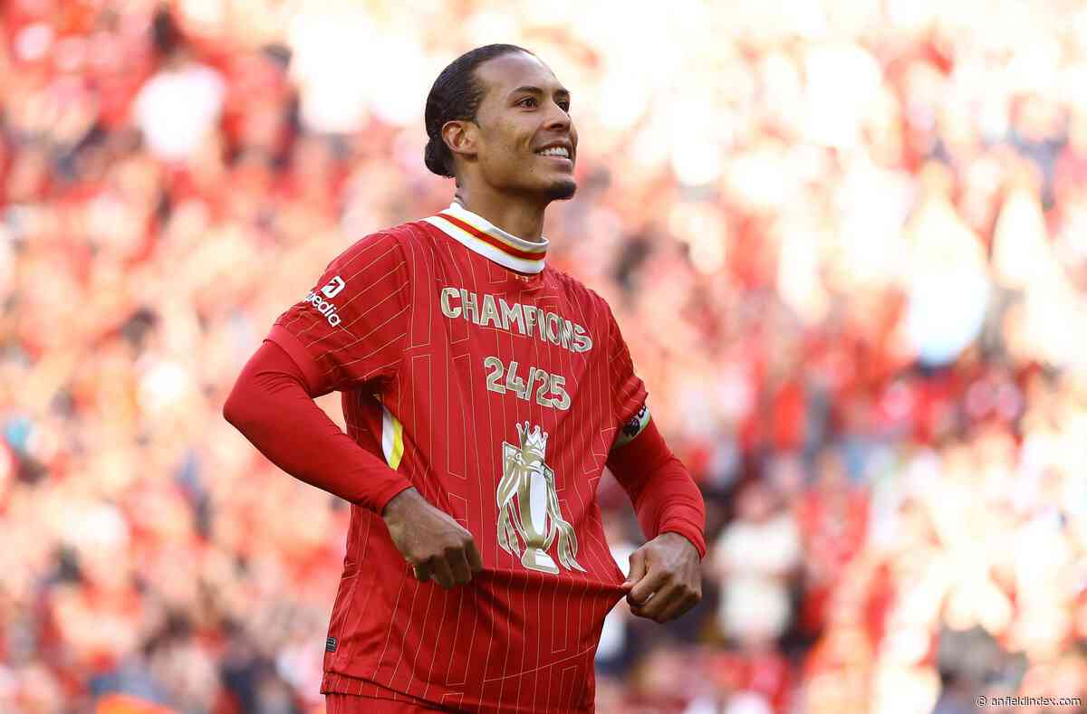 Van Dijk on Slot’s Liverpool Impact: ‘It’s Been an Incredible Year’