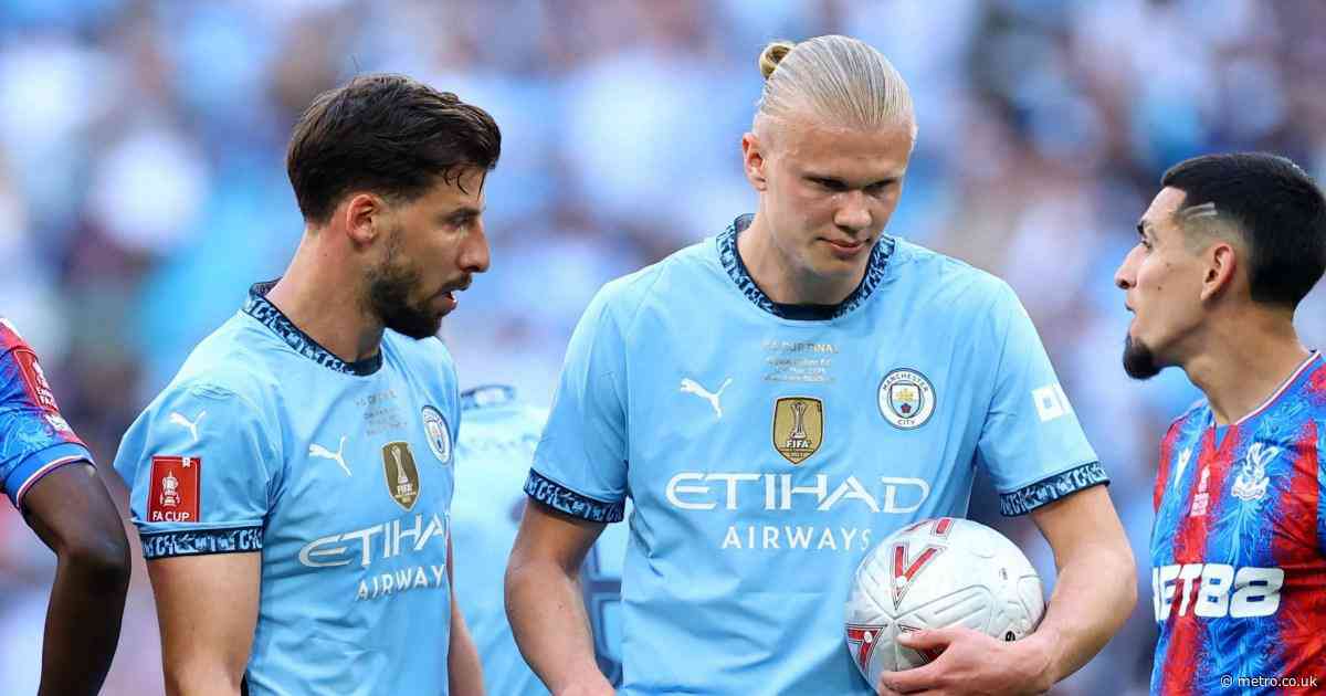 The reason Erling Haaland didn’t take penalty in Man City FA Cup final defeat