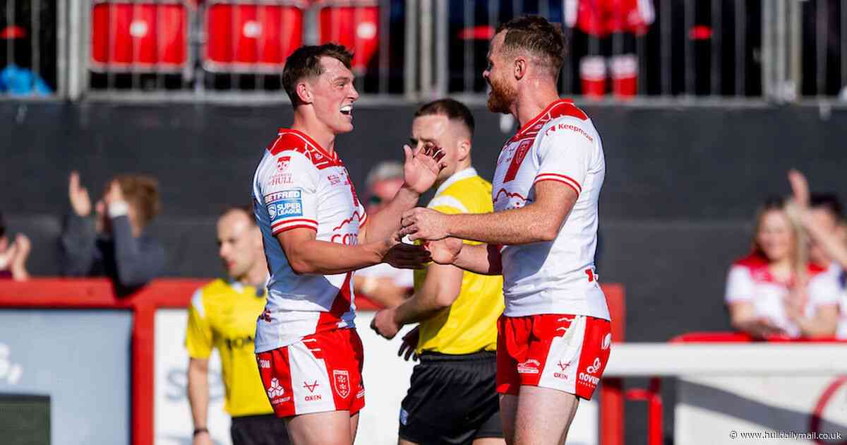Hull KR's late try blitz secures return to Super League summit