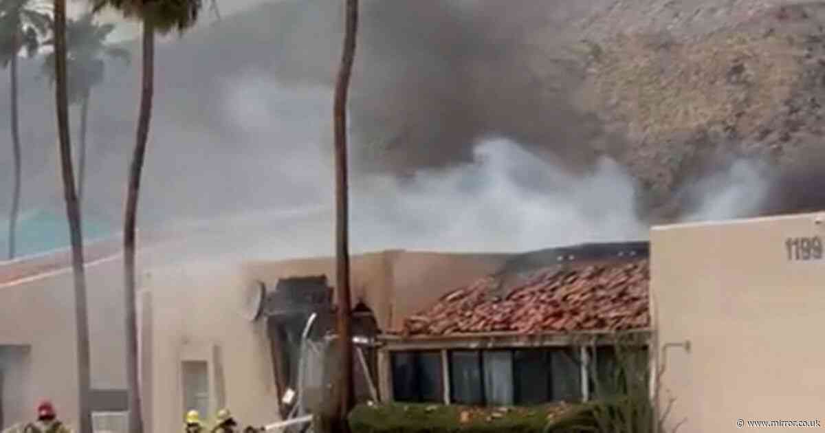 BREAKING: Palm Springs 'explosion': 'Body parts' spotted in road as blast rips through IVF lab