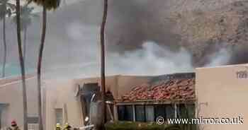 BREAKING: Palm Springs 'explosion': 'Body parts' spotted in road as blast rips through IVF lab