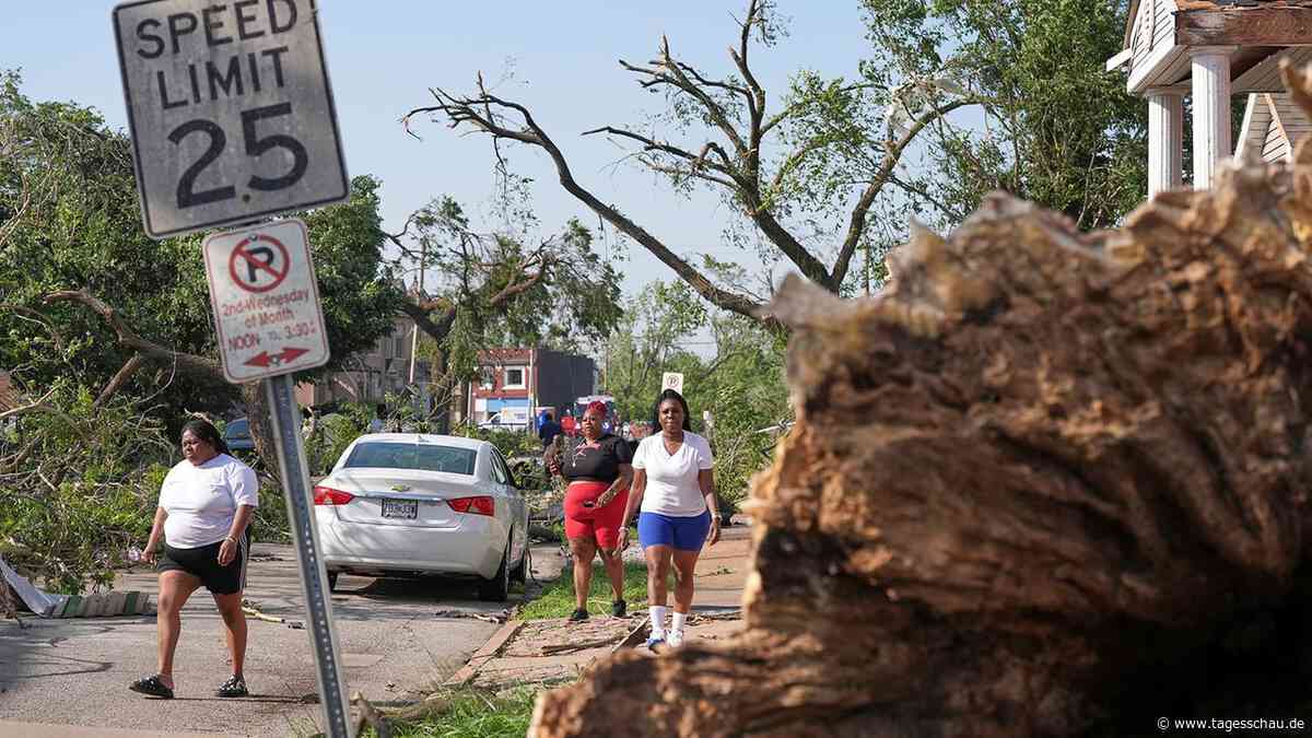 Zahlreiche Tote durch Tornados in drei US-Bundesstaaten
